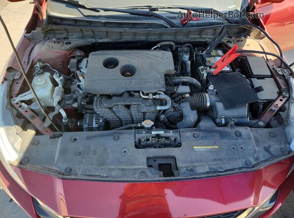 1N4BL4CV1KC190977 2019 NISSAN ALTIMA Red Widok komory silnika