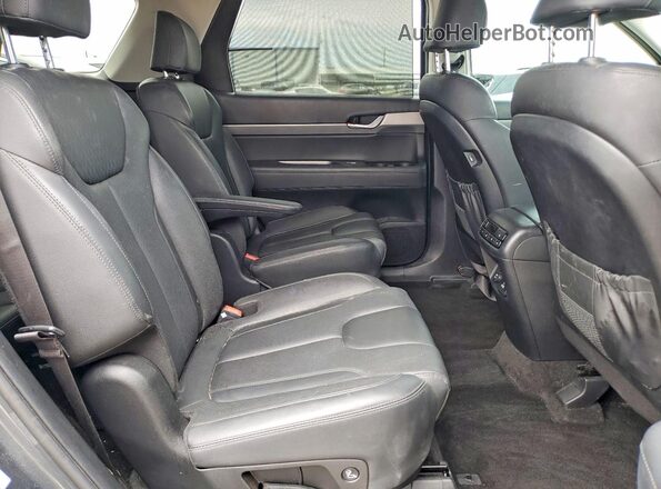 KM8R44HE5NU429178 2022 HYUNDAI PALISADE Gray ძრავის განყოფილების ხედი