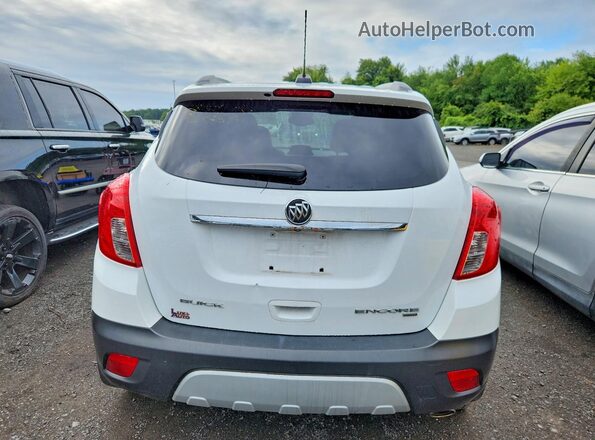 KL4CJFSB3GB628106 2016 BUICK ENCORE Белый Вид салона спереди