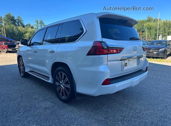 JTJHY7AX8J4264042 2018 LEXUS LX570 White Tył prawy