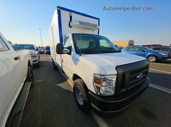 1FDWE3FN0RDD00655 2024 FORD ECONOLINE Белый Задняя левая четверть