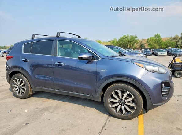 KNDPNCAC0H7152700 2017 KIA SPORTAGE Blue Widok z przodu