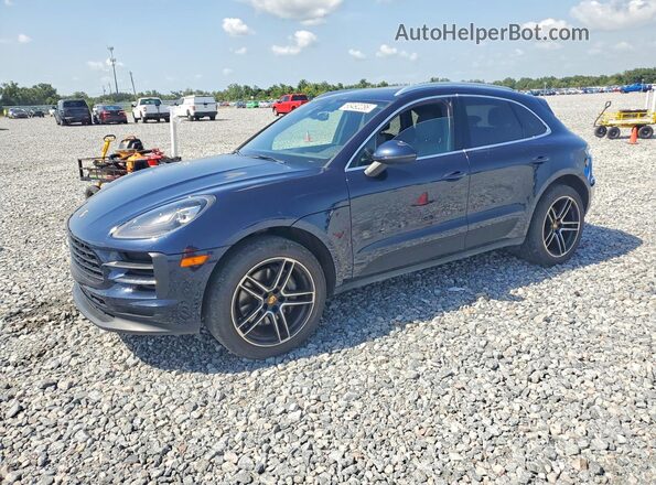 WP1AB2A56LLB35070 2020 PORSCHE MACAN Синий Задняя левая четверть