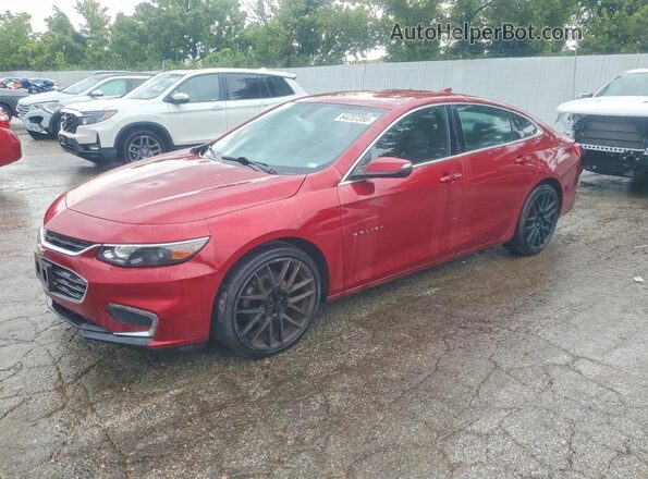 1G1ZE5ST4HF157223 2017 CHEVROLET MALIBU Red Tył lewy