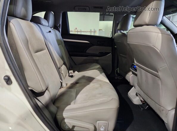 5TDBZRFH1HS363576 2017 TOYOTA HIGHLANDER White Вид підкапотного простору