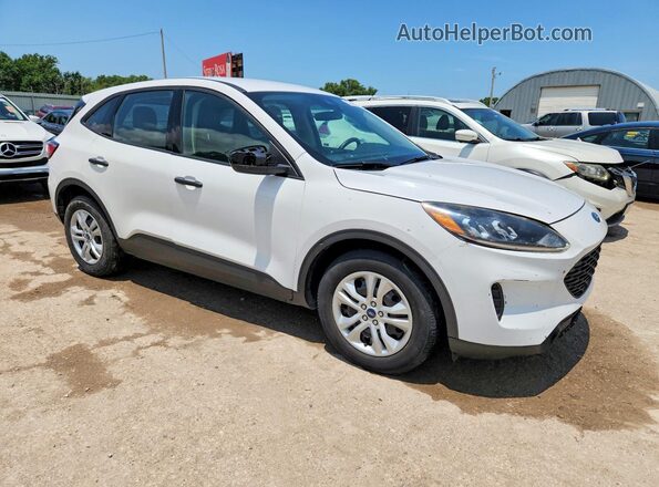 1FMCU0F64LUA33265 2020 FORD ESCAPE White Widok z przodu