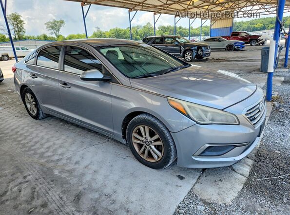 5NPE24AFXGH395716 2016 HYUNDAI SONATA Silver Vista frontal