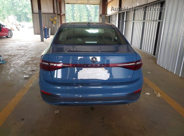 3VWEX7BU5SM021661 2025 VOLKSWAGEN JETTA Blue Widok wnętrza z przodu
