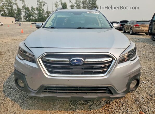 4S4BSAHC1K3291211 2019 SUBARU OUTBACK Серебряный Вид сзади