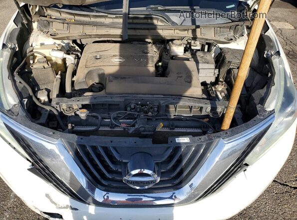 5N1AZ2MH6HN187471 2017 NISSAN MURANO Белый Вид подкапотного пространства