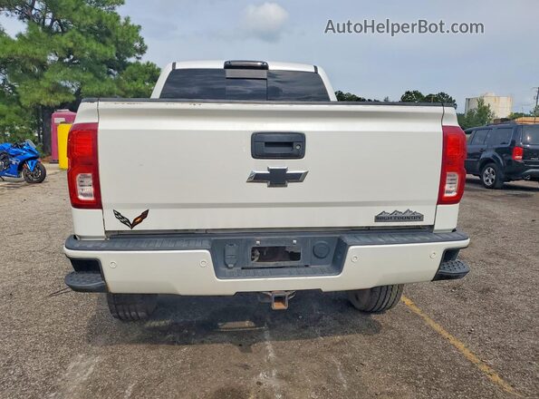 3GCUKTEJ1GG285294 2016 CHEVROLET SILVERADO Белый Вид салона спереди