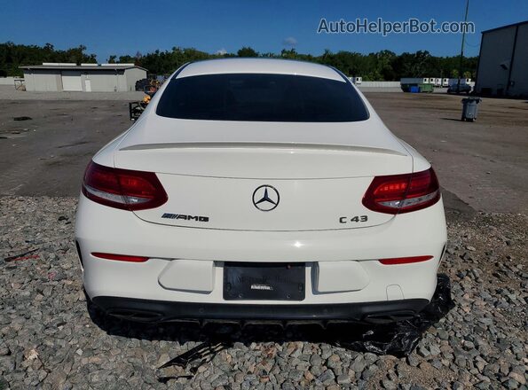 WDDWJ6EB8HF452927 2017 MERCEDES-BENZ C White Widok wnętrza z przodu