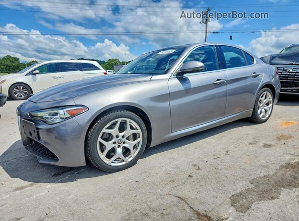 ZARFAEEN3J7575832 2018 ALFA ROMEO GIULIA Gray Tył lewy