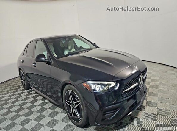 W1KAF4GB2NR009714 2022 MERCEDES-BENZ C Black უკანა მარჯვენა