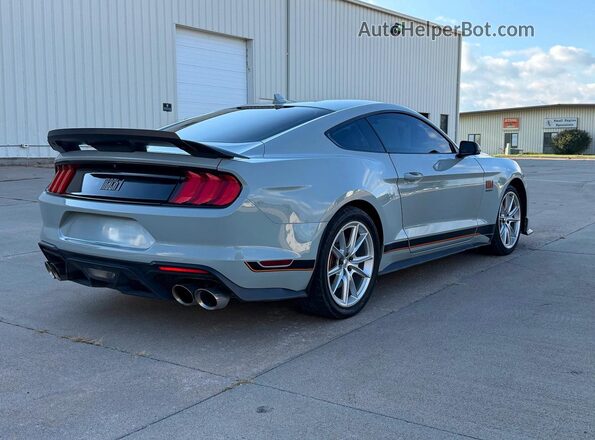 1FA6P8R01N5554218 2022 FORD MUSTANG Серый Вид спереди