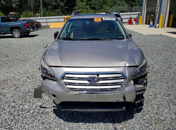 4S4BSANC1H3383142 2017 SUBARU OUTBACK Gray Widok z tyłu