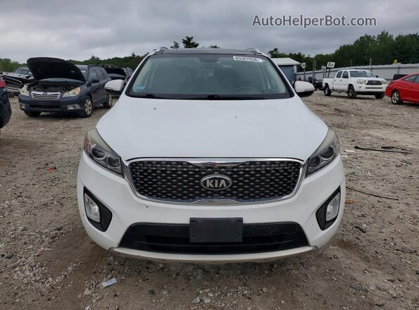5XYPKDA51GG080195 2016 KIA SORENTO White უკანა ხედი
