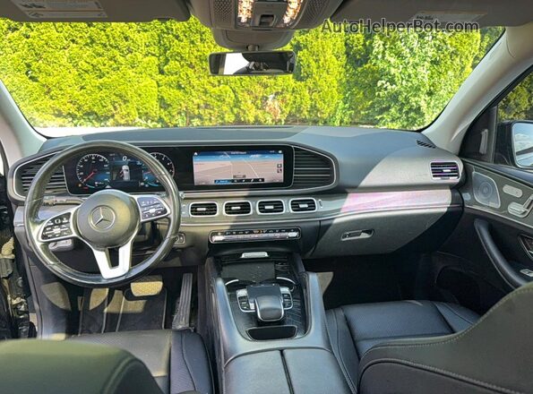 4JGFB4KB9LA010207 2020 MERCEDES-BENZ GLE Black Հետևի նստատեղերի տեսք