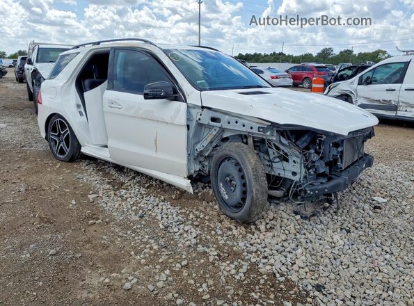 4JGDA6EB9JB007574 2018 MERCEDES-BENZ GLE White Widok z przodu