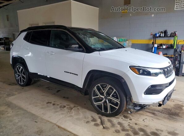 3C4NJDCN8ST615984 2025 JEEP COMPASS White წინა ხედი