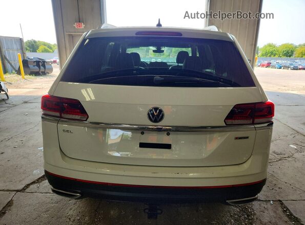 1V2BP2CAXMC547185 2021 VOLKSWAGEN ATLAS Белый Вид салона спереди