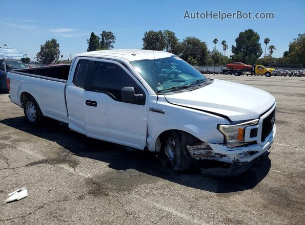 1FTEX1CP6KKE52672 2019 FORD F150 White Դիմացի տեսք