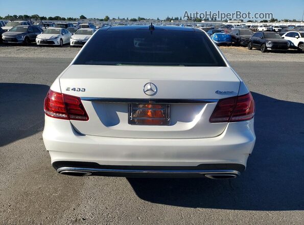 WDDHF6HBXGB254751 2016 MERCEDES-BENZ E White Սալոնի դիմացի տեսք