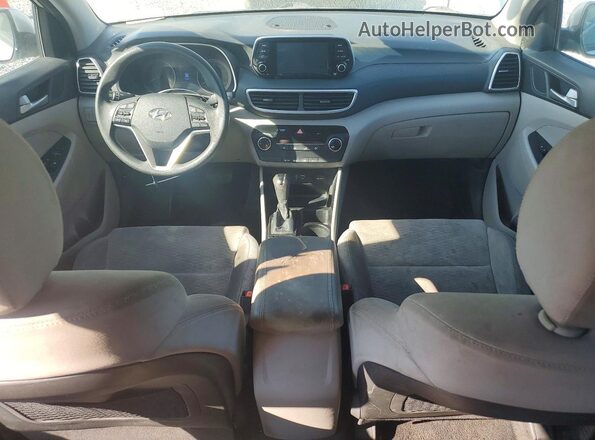 KM8J2CA48KU872192 2019 HYUNDAI TUCSON Silver Вид щитка приладів