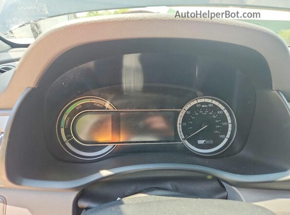 KNDCB3LC4H5066659 2017 KIA NIRO Черный Вид задних сидений