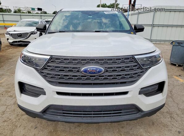 1FMSK8BB8LGB68170 2020 FORD EXPLORER White Widok z tyłu