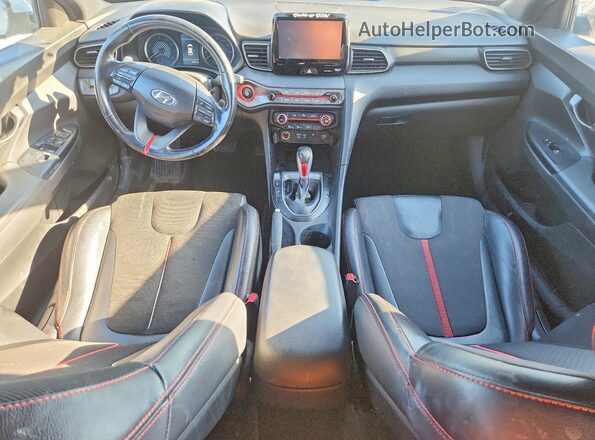 KMHTG6AF0KU012803 2019 HYUNDAI VELOSTER White Widok zestawu wskaźników