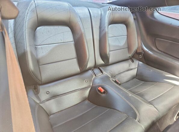 1FA6P8CF4L5180732 2020 FORD MUSTANG White Vista interior trasera