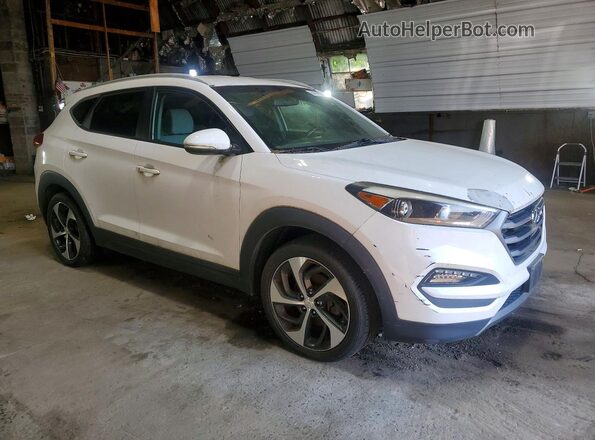 KM8J3CA29GU093175 2016 HYUNDAI TUCSON White წინა ხედი