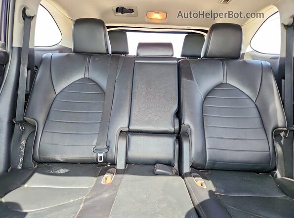 5TDGARAH0LS500214 2020 TOYOTA HIGHLANDER Blue Rear interior view