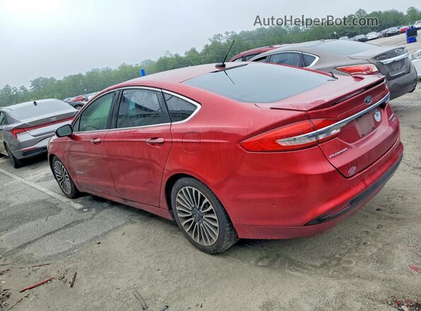 3FA6P0RU2HR118774 2017 FORD FUSION Maroon Հետևի աջ
