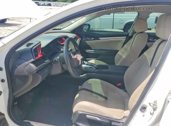 19XFC2F58HE023111 2017 HONDA CIVIC Белый Вид панели приборов