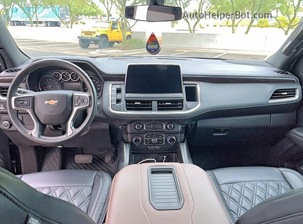 1GNSCLED5PR493409 2023 CHEVROLET TAHOE Black Вид задніх сидінь