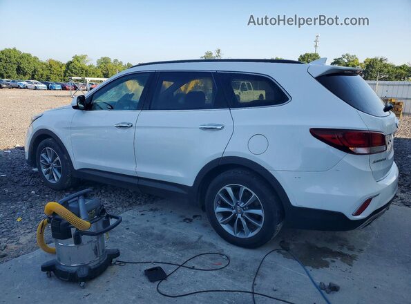 KM8SMDHF8HU223657 2017 HYUNDAI SANTA Белый Задняя правая четверть
