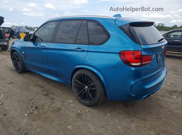 5YMKT6C57G0R77812 2016 BMW X5 Blue Tył prawy