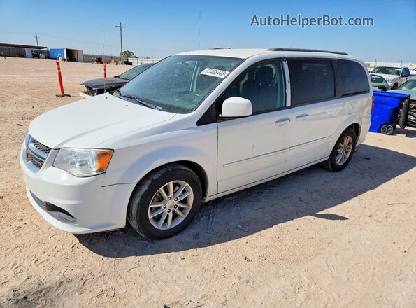 2C4RDGCG6GR343442 2016 DODGE CARAVAN White Հետևի ձախ