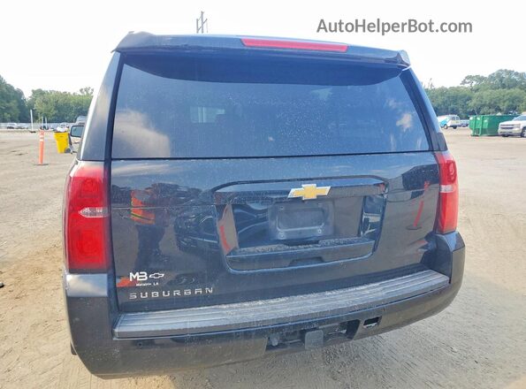 1GNSCHKC4LR304865 2020 CHEVROLET SUBURBAN Black Вид салону спереду