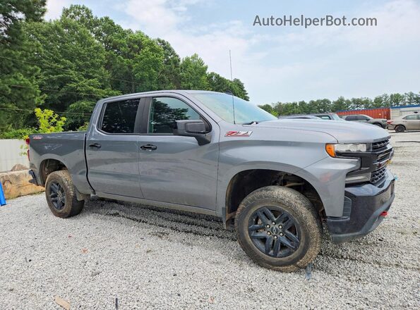 1GCPYFED3MZ422657 2021 CHEVROLET SILVERADO Gray Вид спереду