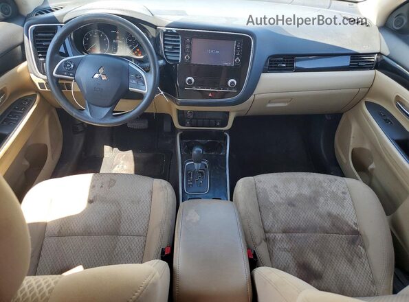 JA4AZ3A3XLZ025082 2020 MITSUBISHI OUTLANDER White Вид щитка приладів