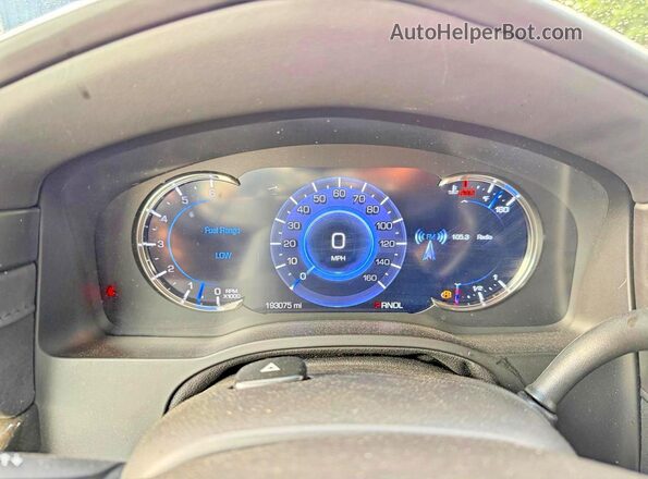 1GYS4KKJ2LR110640 2020 CADILLAC ESCALADE Black ხელსაწყოთა პანელის ხედი