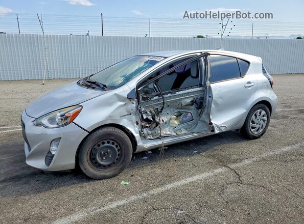 JTDKDTB33G1115976 2016 TOYOTA PRIUS Silver Tył lewy