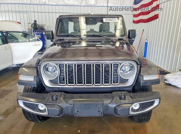 1C4PJXENXSW592032 2025 JEEP WRANGLER Gray უკანა ხედი