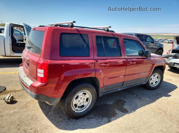 1C4NJRBB6HD195354 2017 JEEP PATRIOT Burgundy წინა მარჯვენა