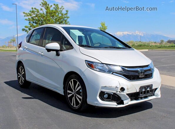 3HGGK5H80KM731139 2019 HONDA FIT White Trasero izquierdo