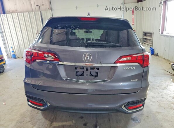5J8TB4H31HL031234 2017 ACURA RDX Gray Սալոնի դիմացի տեսք