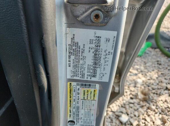 3FA6P0RU9KR187565 2019 FORD FUSION Серебряный Вид наклейки с VIN-кодом